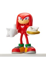 SONIC JTSC-4132 SONIC THE HEDGEHOG 4" BUILDABLE ACTION FIGURE: KNUCKLES