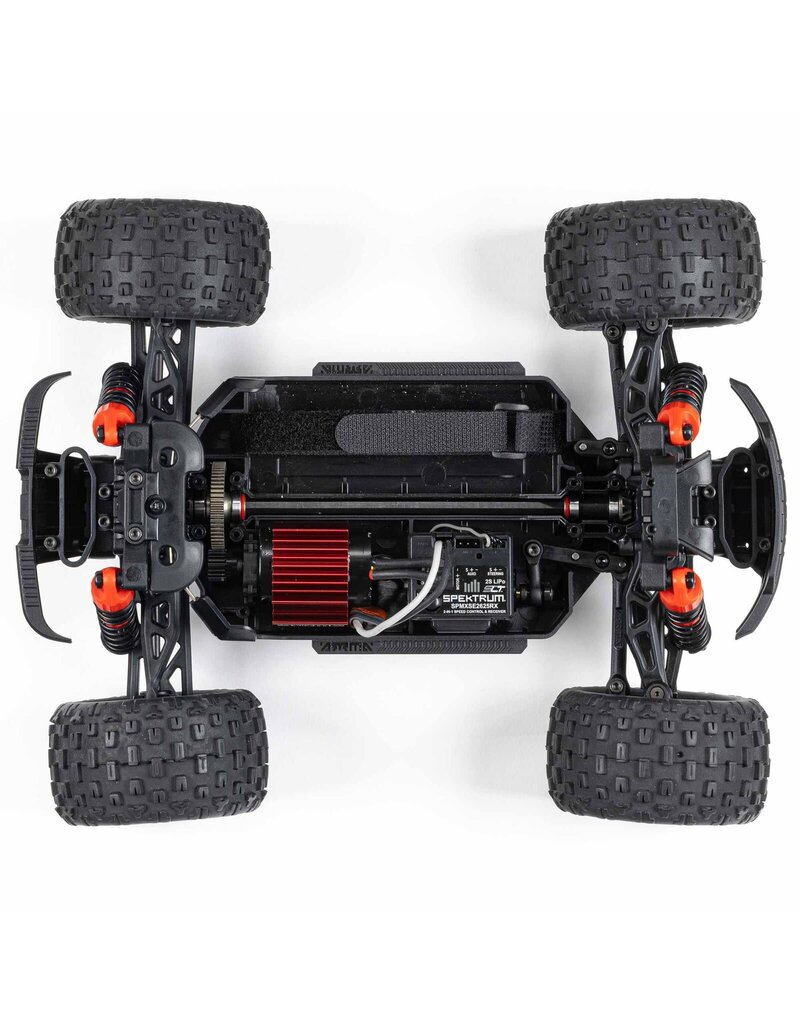 ARRMA ARA2102T2 1/18 GRANITE GROM MEGA 380 BRUSHED 4X4 MONSTER TRUCK RTR WITH BATTERY & CHARGER RED