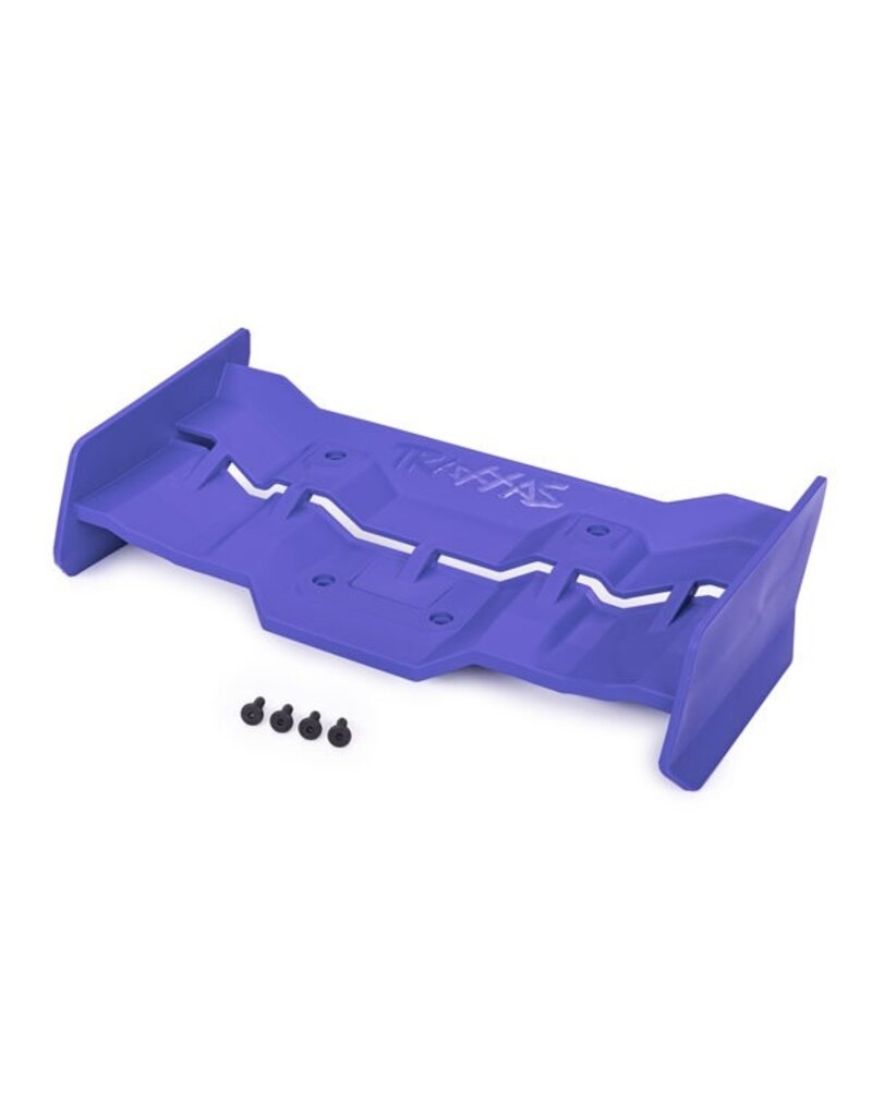 TRAXXAS TRA7821X WING, BLUE/ 4X12 FCS (4)