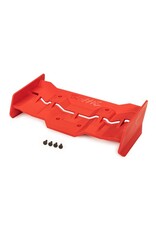 TRAXXAS TRA7821R WING, RED/ 4X12 FCS (4)