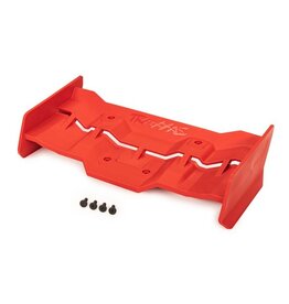 TRAXXAS TRA7821R WING, RED/ 4X12 FCS (4)