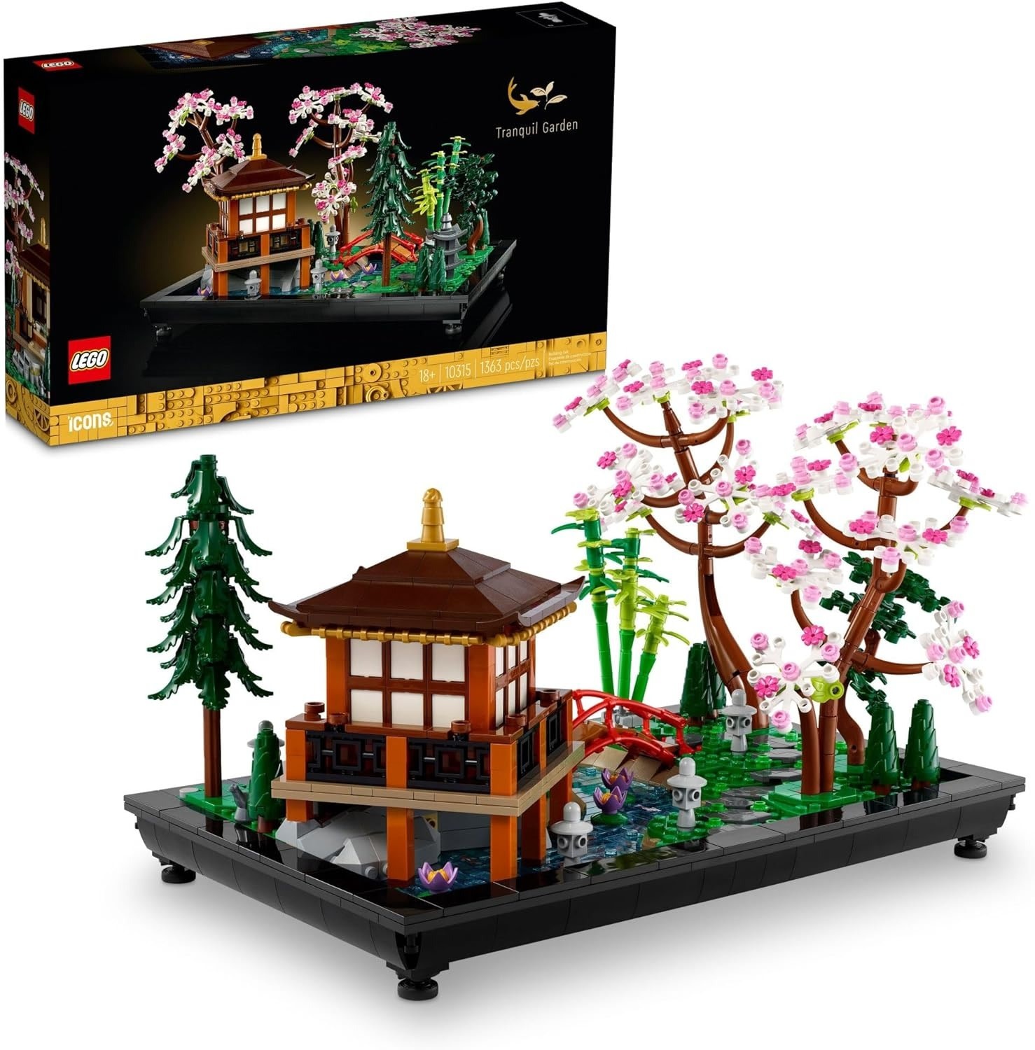 LEGO 10315 BOTANICAL TRANQUIL GARDEN