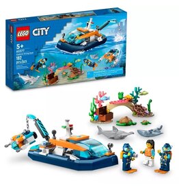 LEGO LEGO 60377 CITY EXPLORER DIVING BOAT