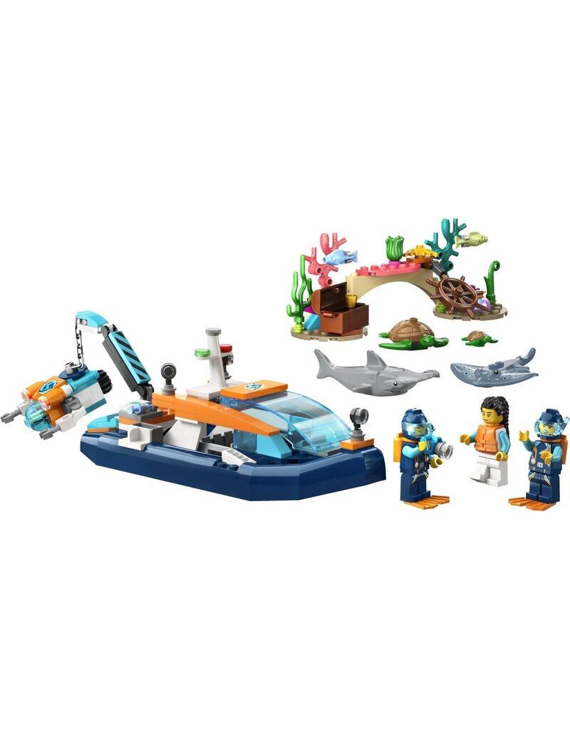 LEGO LEGO 60377 CITY EXPLORER DIVING BOAT