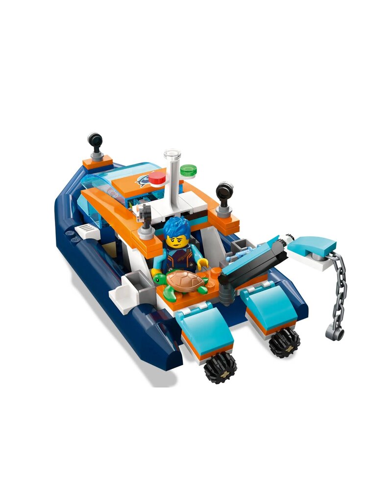 LEGO LEGO 60377 CITY EXPLORER DIVING BOAT