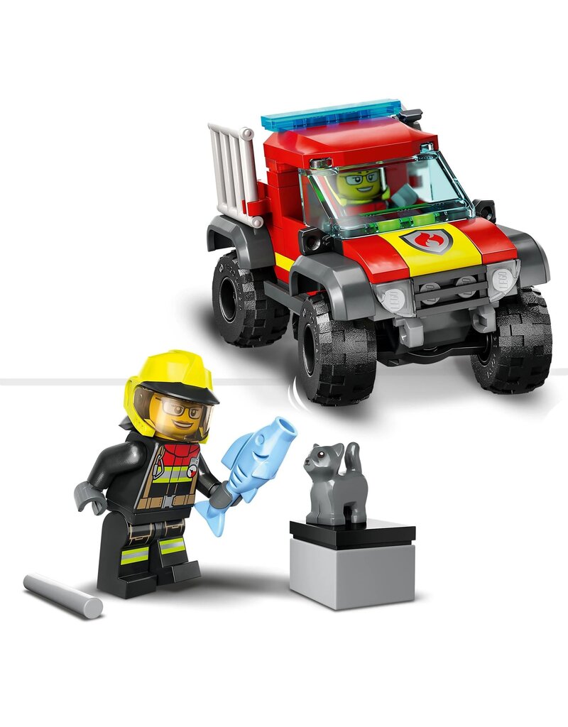 LEGO LEGO 60393 CITY 4X4 FIRE TRUCK RESCUE