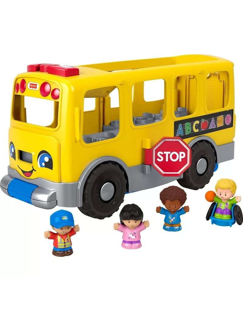 FISHER PRICE FP GLT75 LITTLE PEOPLE BIG YELLOW BUS MUSICAL LEARNING TOY