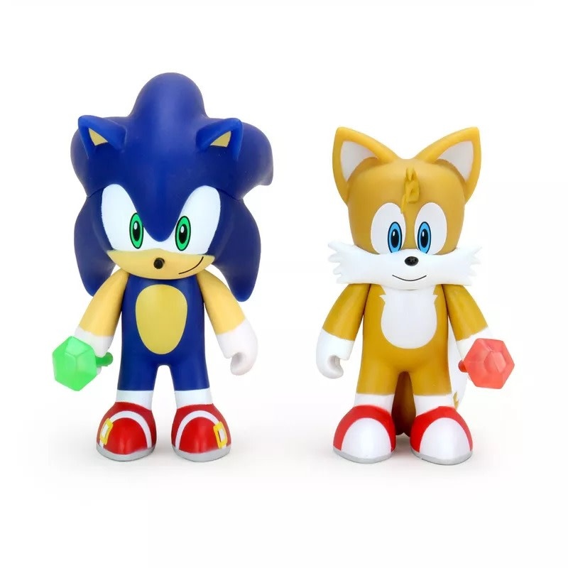 355K021722 SONIC THE HEDGEHOG 3" SONIC & TAILS