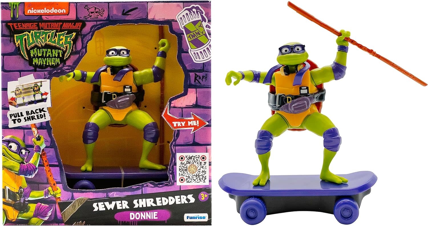 FNR 71057 TEENAGE MUTANT NINJA TURTLES MUTANT MAYHEM SEWER SHREDDERS: DONATELLO