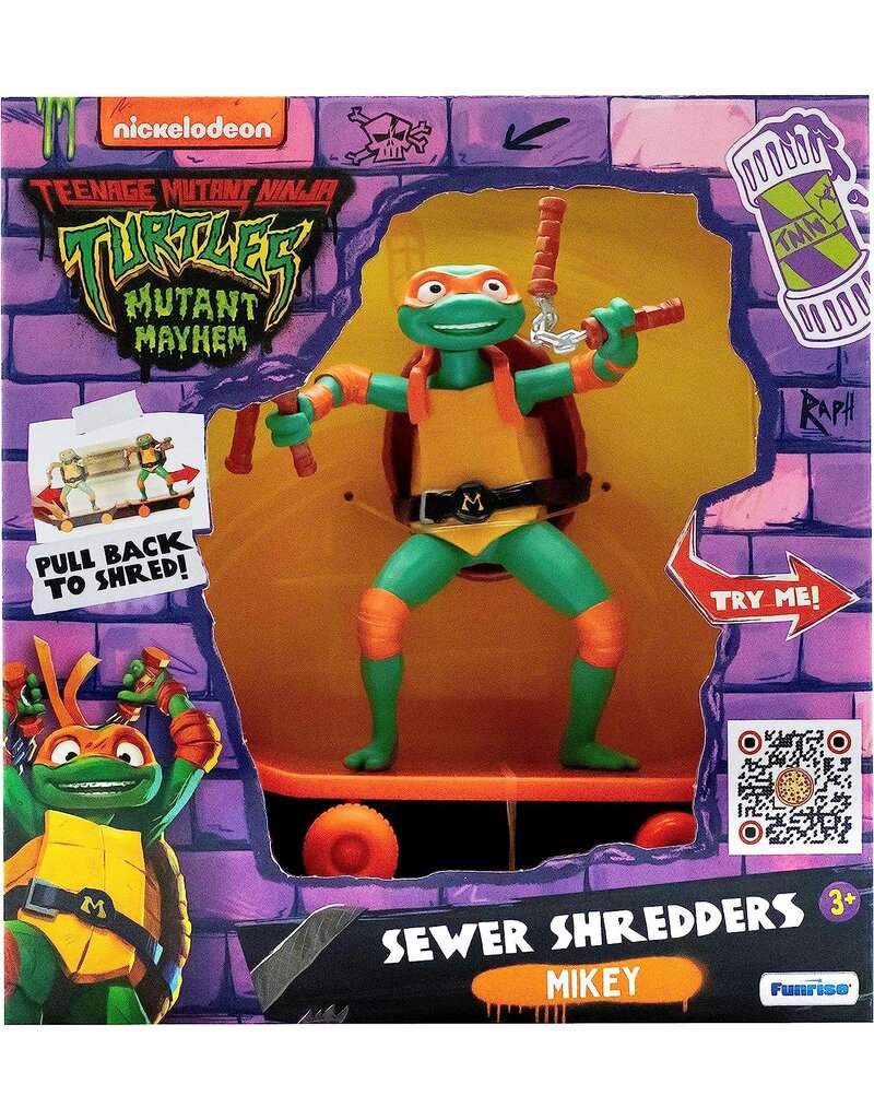 TEENAGE MUTANT NINJA TURTLES FNR 71058 TEENAGE MUTANT NINJA TURTLES MUTANT MAYHEM SEWER SHREDDERS: MICHAELANGELO
