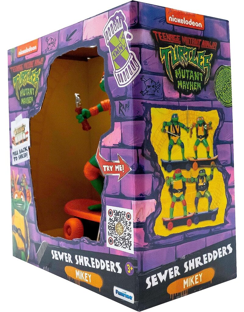TEENAGE MUTANT NINJA TURTLES FNR 71058 TEENAGE MUTANT NINJA TURTLES MUTANT MAYHEM SEWER SHREDDERS: MICHAELANGELO