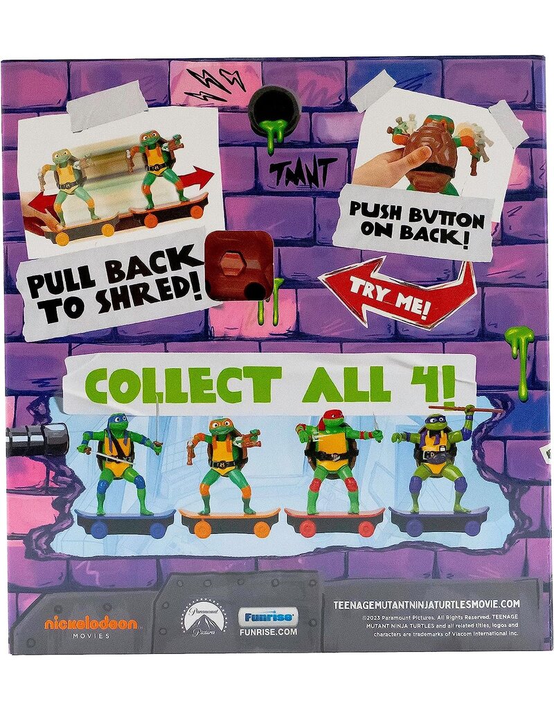 TEENAGE MUTANT NINJA TURTLES FNR 71058 TEENAGE MUTANT NINJA TURTLES MUTANT MAYHEM SEWER SHREDDERS: MICHAELANGELO