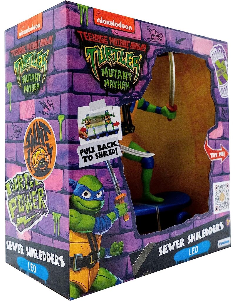 TEENAGE MUTANT NINJA TURTLES FNR 71059 TEENAGE MUTANT NINJA TURTLES MUTANT MAYHEM SEWER SHREDDERS: LEONARDO
