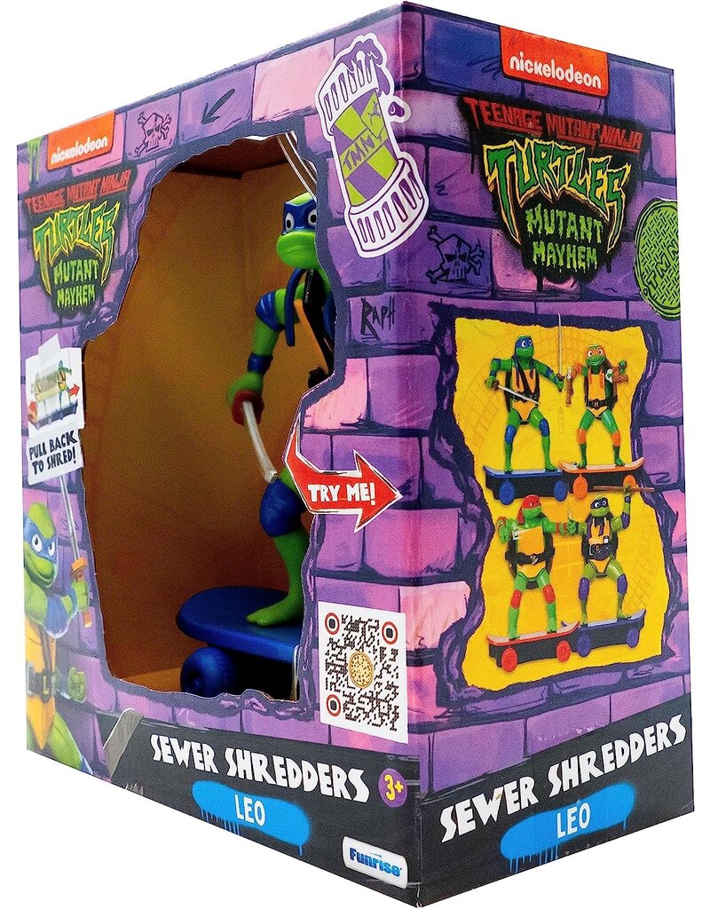 TEENAGE MUTANT NINJA TURTLES FNR 71059 TEENAGE MUTANT NINJA TURTLES MUTANT MAYHEM SEWER SHREDDERS: LEONARDO