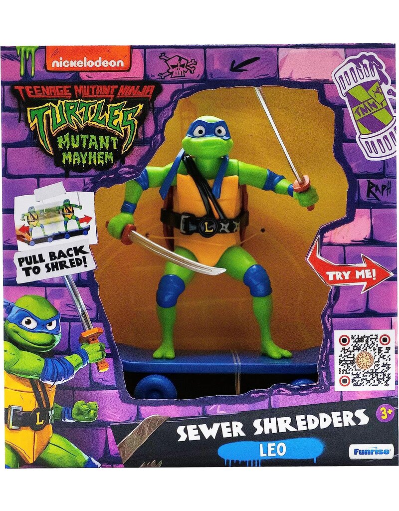 TEENAGE MUTANT NINJA TURTLES FNR 71059 TEENAGE MUTANT NINJA TURTLES MUTANT MAYHEM SEWER SHREDDERS: LEONARDO