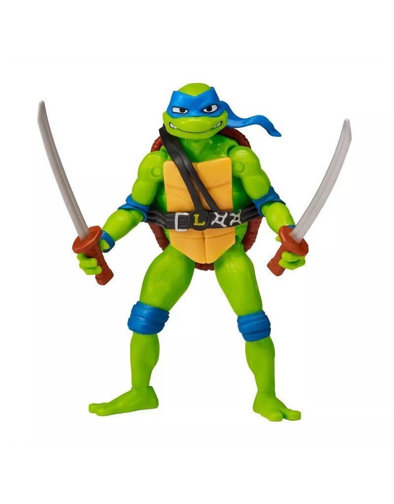 TEENAGE MUTANT NINJA TURTLES PLM 83269/83281 TEENAGE MUTANT NINJA TURTLES MUTANT MAYHEM 4.5" LEONARDO ACTION FIGURE