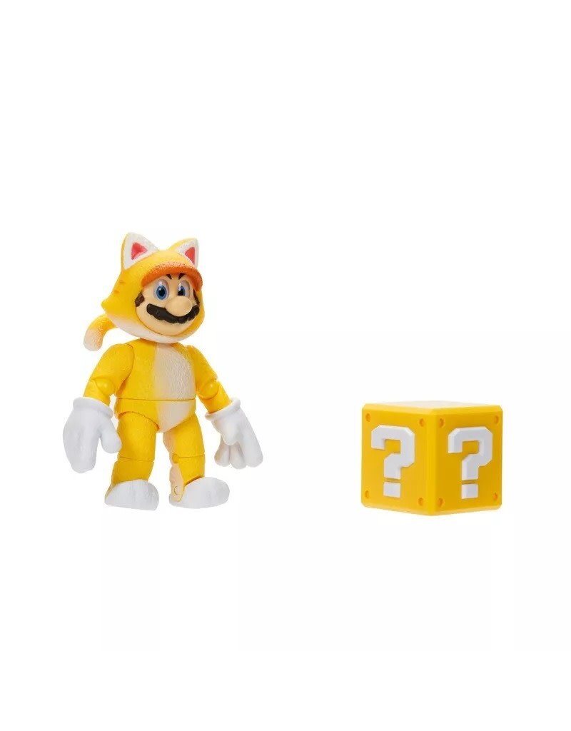 SUPER MARIO 41728 NINTENDO SUPER MARIO BROS. MOVIE: CAT MARIO 5" FIGURE