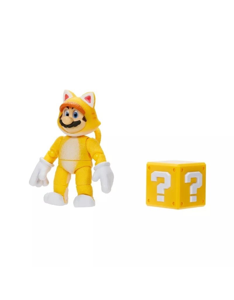SUPER MARIO 41728 NINTENDO SUPER MARIO BROS. MOVIE: CAT MARIO 5" FIGURE