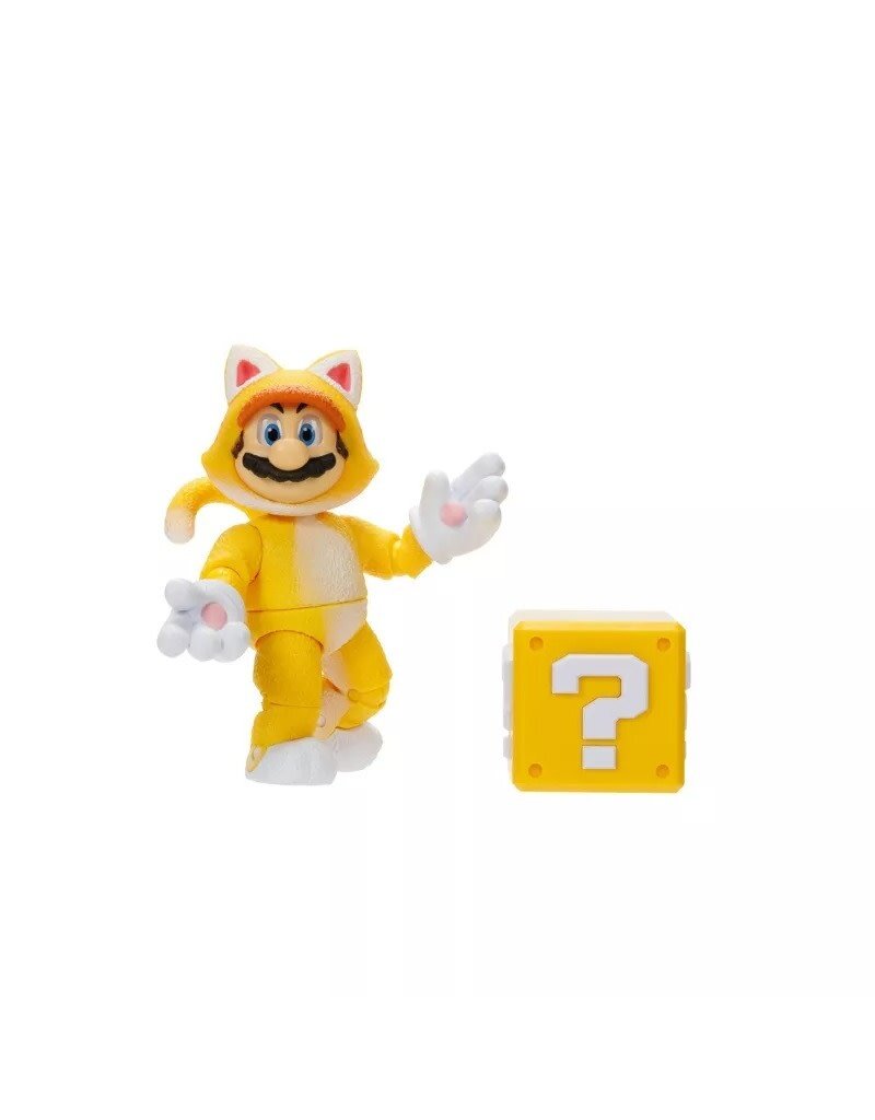 SUPER MARIO 41728 NINTENDO SUPER MARIO BROS. MOVIE: CAT MARIO 5" FIGURE