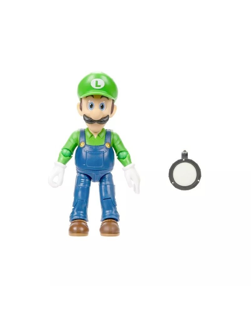 SUPER MARIO 41717 NINTENDO SUPER MARIO BROS. MOVIE: LUIGI 5" FIGURE
