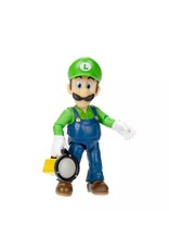 SUPER MARIO 41717 NINTENDO SUPER MARIO BROS. MOVIE: LUIGI 5" FIGURE