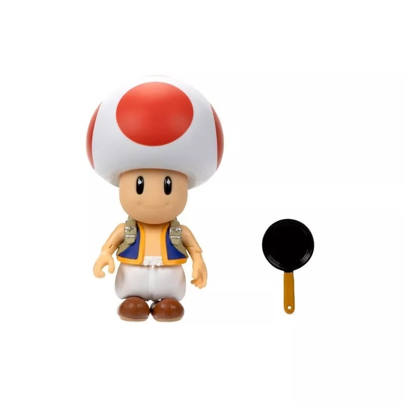 41719 NINTENDO SUPER MARIO BROS. MOVIE: TOAD 5" FIGURE