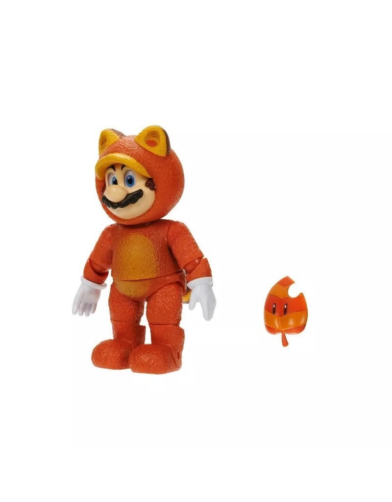 SUPER MARIO 41820 NINTENDO SUPER MARIO BROS. MOVIE: TANOOKI MARIO 5" FIGURE