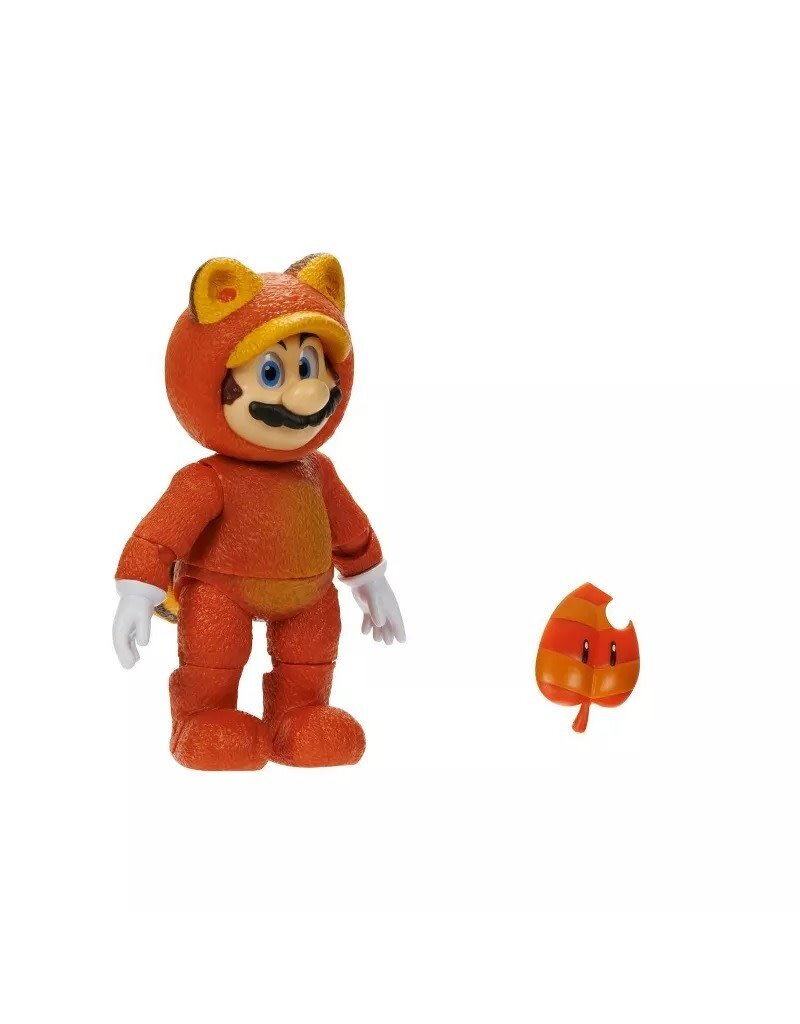SUPER MARIO 41820 NINTENDO SUPER MARIO BROS. MOVIE: TANOOKI MARIO 5" FIGURE