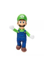 SUPER MARIO 41628 NINTENDO SUPER MARIO BROS. MOVIE POSEABLE 15" FIGURE: LUIGI