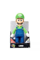 SUPER MARIO 41628 NINTENDO SUPER MARIO BROS. MOVIE POSEABLE 15" FIGURE: LUIGI