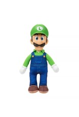 SUPER MARIO 41628 NINTENDO SUPER MARIO BROS. MOVIE POSEABLE 15" FIGURE: LUIGI