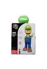 SUPER MARIO 41628 NINTENDO SUPER MARIO BROS. MOVIE POSEABLE 15" FIGURE: LUIGI