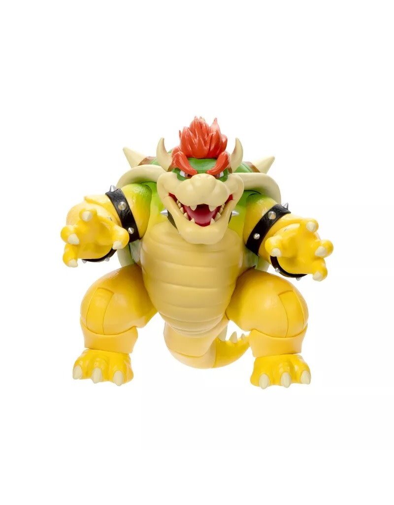 SUPER MARIO 41720 NINTENDO SUPER MARIO BROS. MOVIE POSEABLE 7" FIGURE: BOWSER