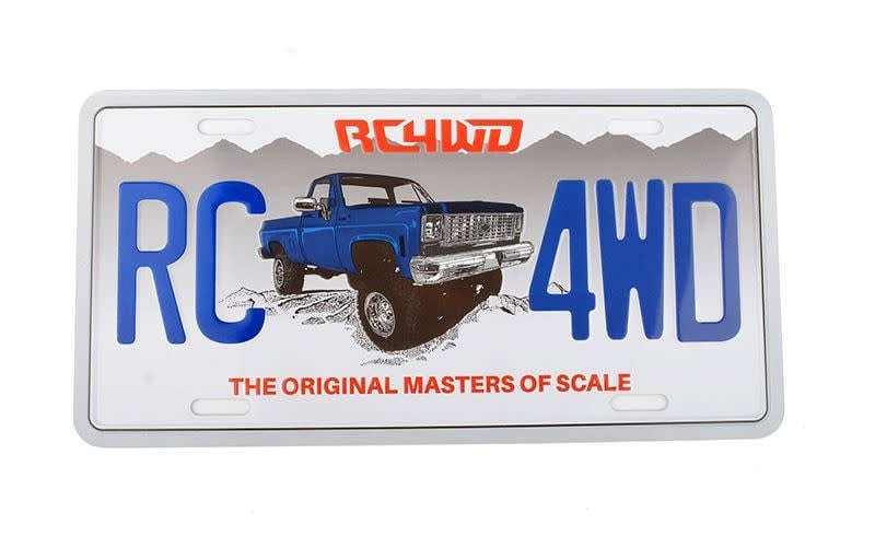 RC4Z-L0072 RC4WD K10 LICENSE PLATE