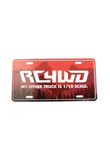 RC4WD RC4Z-L0032 RC4WD "MY OTHER TRUCK" LICENSE PLATE