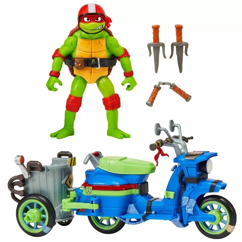 PLM 83430/83432 TEENAGE MUTANT NINJA TURTLES: MUTANT MAYHEM BATTLE CYCLE WITH RAPHAEL