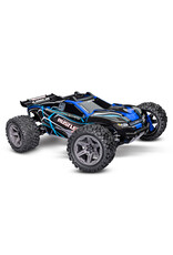 TRAXXAS TRA67164-4-BLUE RUSTLER 4X4 BL-2S BLUE