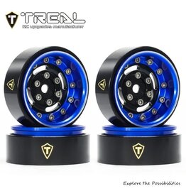 TREAL TRLX003Z3JITJ 1.0 BEADLOCK WHEELS DEEP DISH TYPE F BLUE