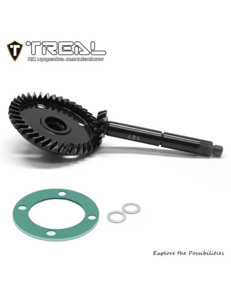 TREAL TRLX003ZD631F CENTER TRANSMISSION RING AND PINION GEAR SET 12/39T FOR LMT