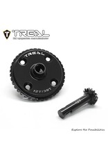 TREAL TRLX003ZD9RDL FRONT/ REAR AXLE DIFF RING AND PINION SET 12/39T FOR LMT