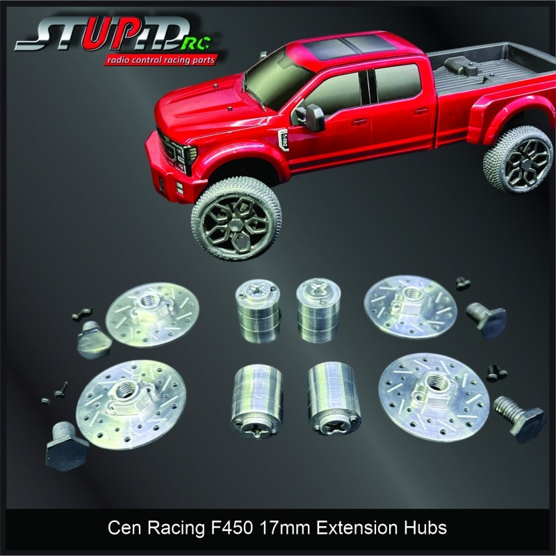 STP1904 F-450 17MM WHEEL HEX EXTENSION HUBS