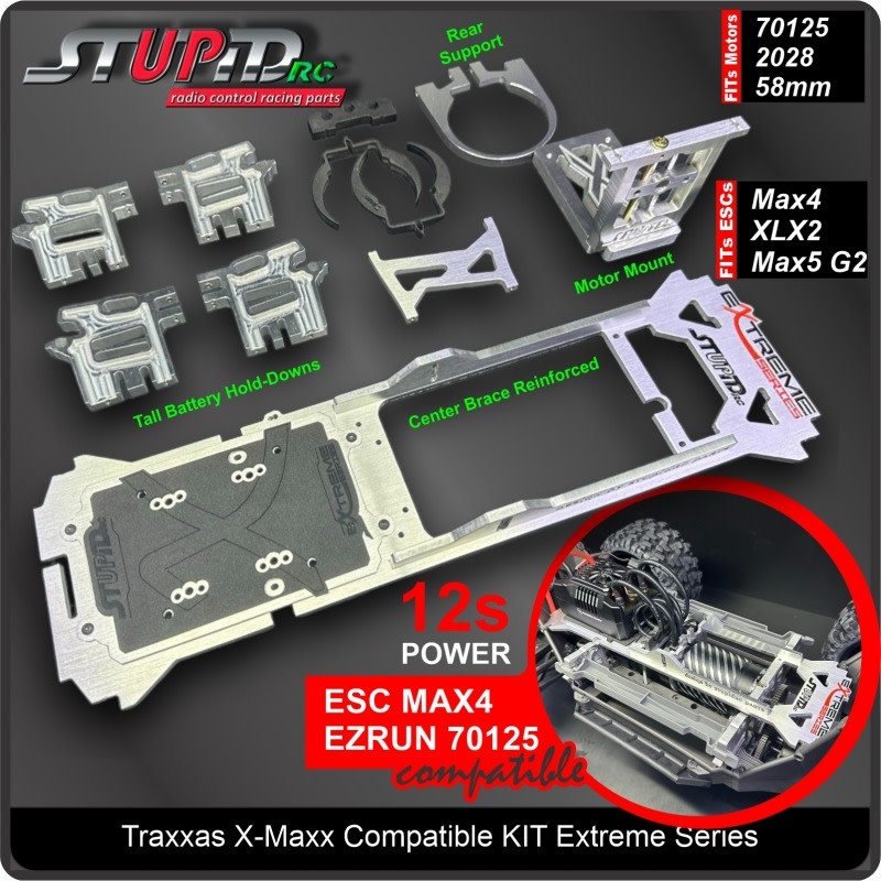 STP1026 X-MAXX MOTOR MOUNT/ BRACE XTREME SERIES - My Tobbies