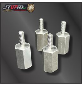 STUPID RC STP1701 SCX6 WHEEL EXTENSIONS