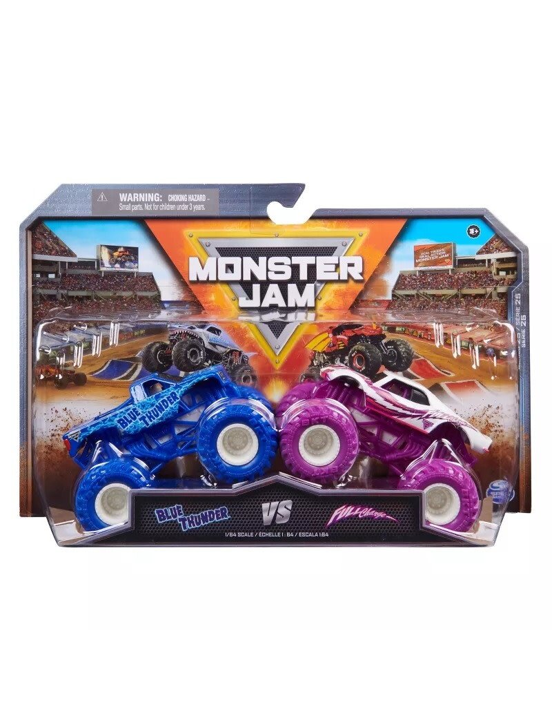 SPIN MASTER SPNM6064128/20142618 MOSTER JAM BLUE THUNDER VS FULL CHARGE