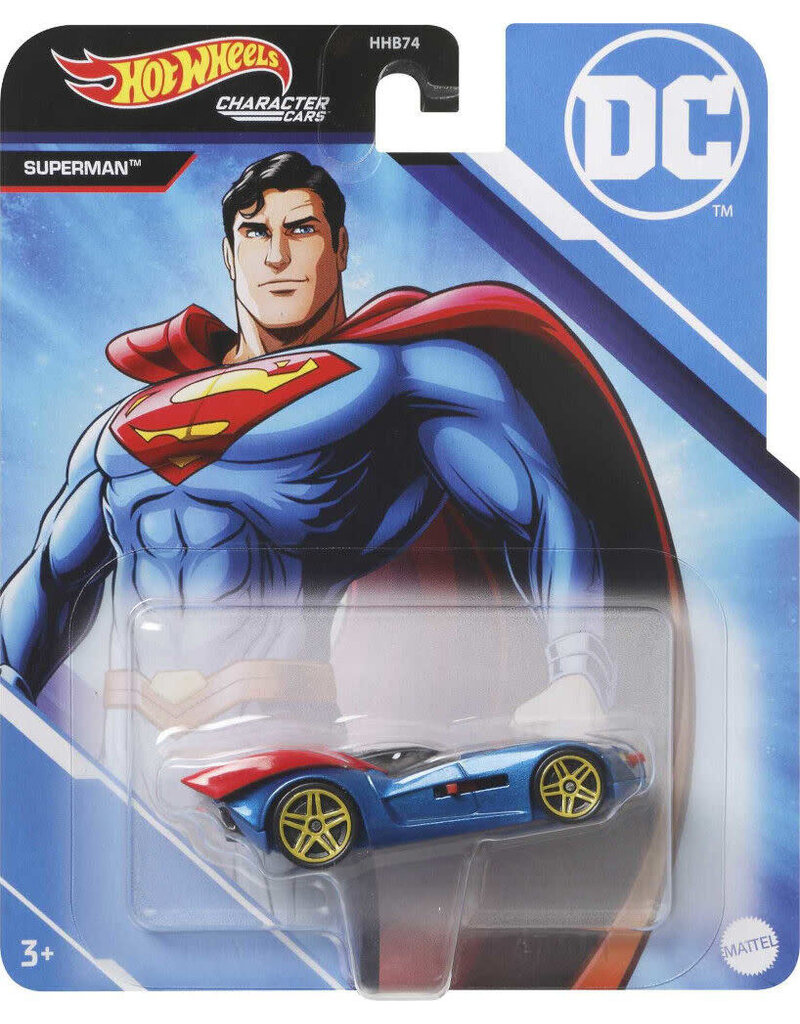 HOT WHEELS MTL HHB74/HGY08 BLOCKBUSTER CHARACTER CARS SUPERMAN