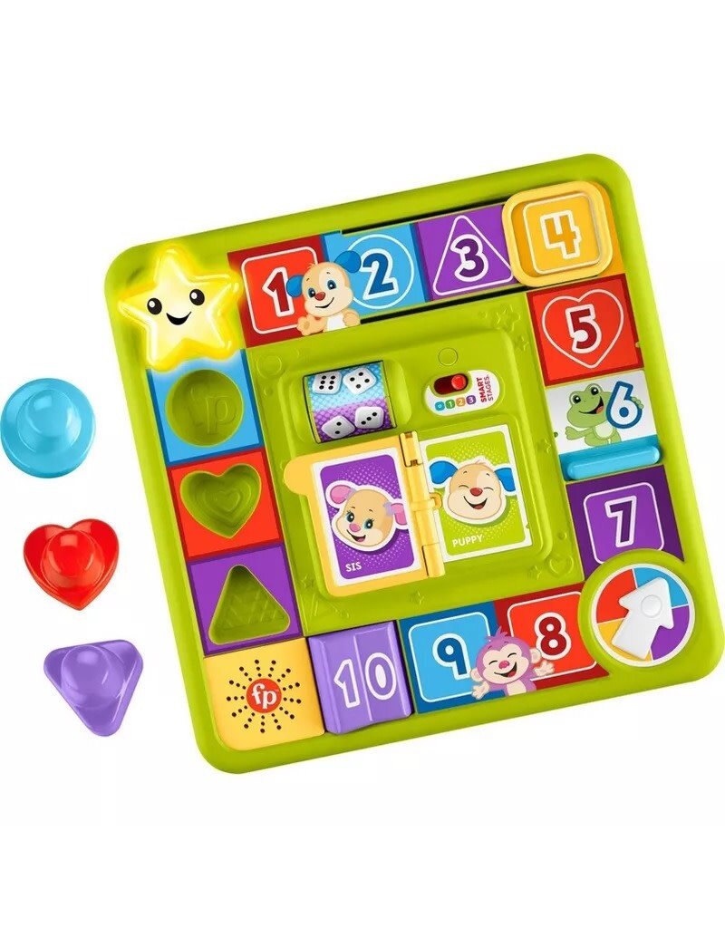 LAUGH & LEARN FP HLM45 LAUGH & LEARN PUPPY'S GAME ACTIVITY BOARD