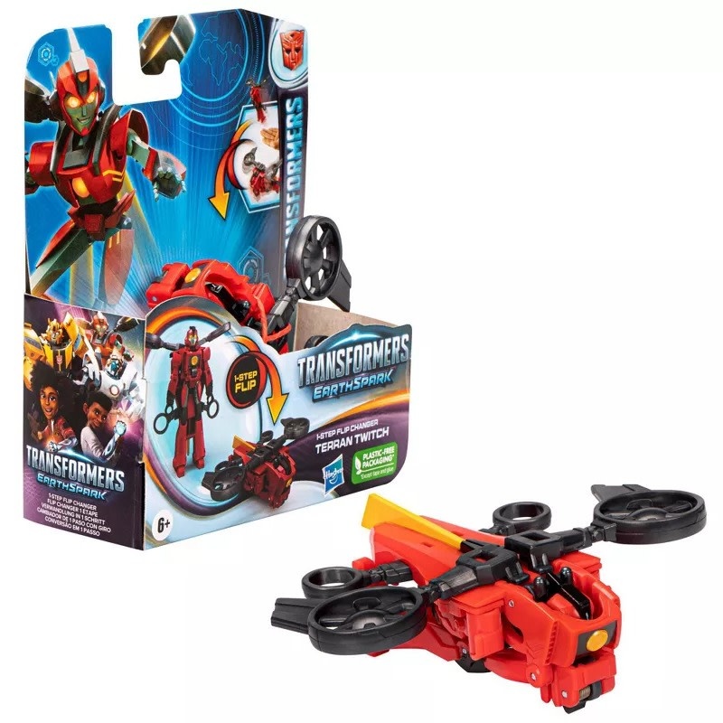 HAS F6229/F6721 TRANSFORMERS EARTH SPARK TERRAN TWITCH