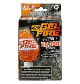 HASBRO HAS F7266 NERF PRO GEL FIRE HOPPER PLUS 20000 ROUND REFILL