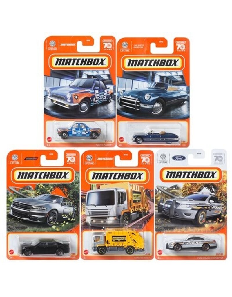 MATCHBOX MTL 30782 MATCHBOX SINGLE CAR STYLES MAY VARY