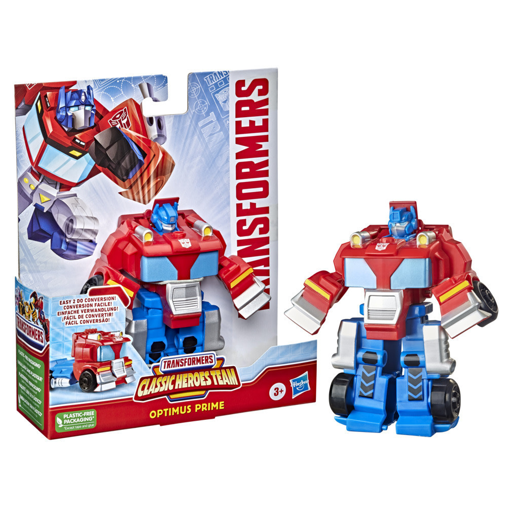 HAS F0719/F0887 TRANSFORMERS CLASSIC HEROES TEAM OPTIMUS PRIME